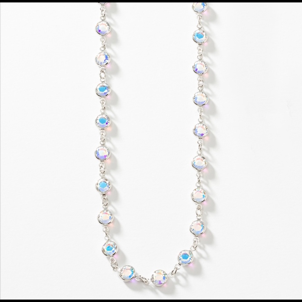 Touchstone Crystal by Swarovski Aurore Boreale Chanelle Necklace